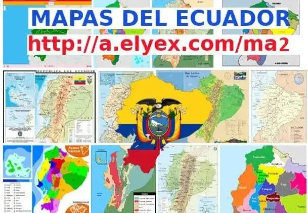 Mapa del Ecuador Antiguo y Actual diferencias población