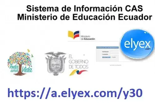 Ingresar al Sistema del Ministerio de Educación – CAS