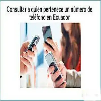 Consultar a quien pertenece un número de teléfono en Ecuador