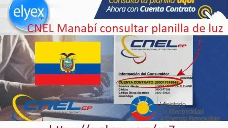 CNEL Manabí consultar planilla de luz