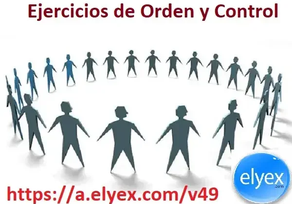 Ejercicios de Orden y Control en Educación física