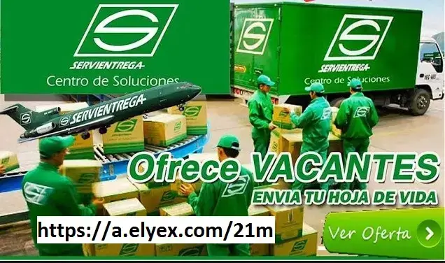 Oferta de empleo para SERVIENTREGA Ecuador