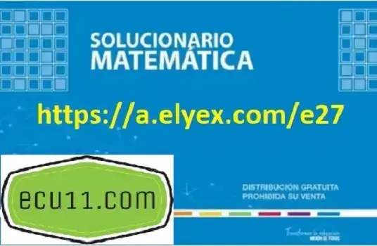 Libro Solucionario Matemáticas Resuelto