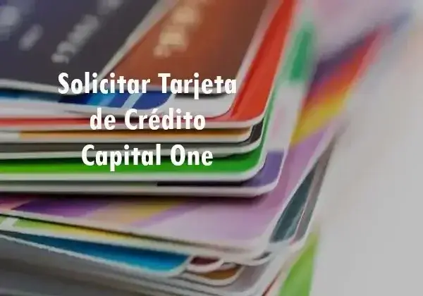 Solicitar Tarjeta de Crédito Capital One