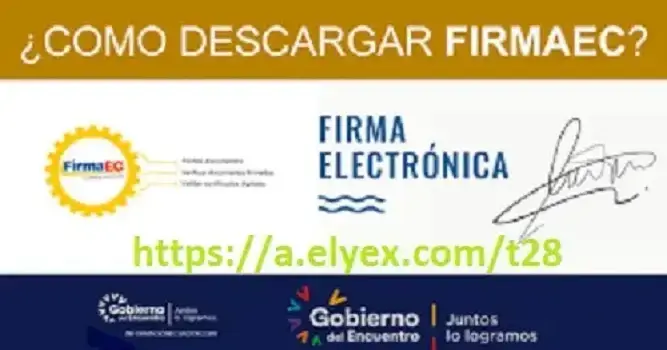 Como descargar FirmaEC Aplicativo de firma electrónica