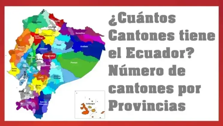 ¿Cuántos Cantones tiene el Ecuador?