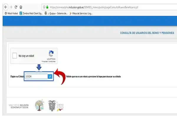 GUÍA para generar el certificado digital de bonos del MIES
